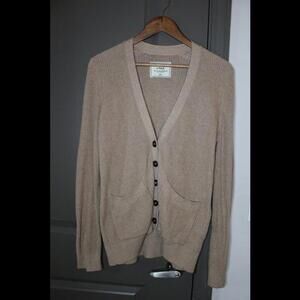 Abercrombie & Fitch Ribbed Knit Cardigan